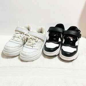 [AND1] Bundle 2 Little Girl Sneakers Size 13 School Playtime